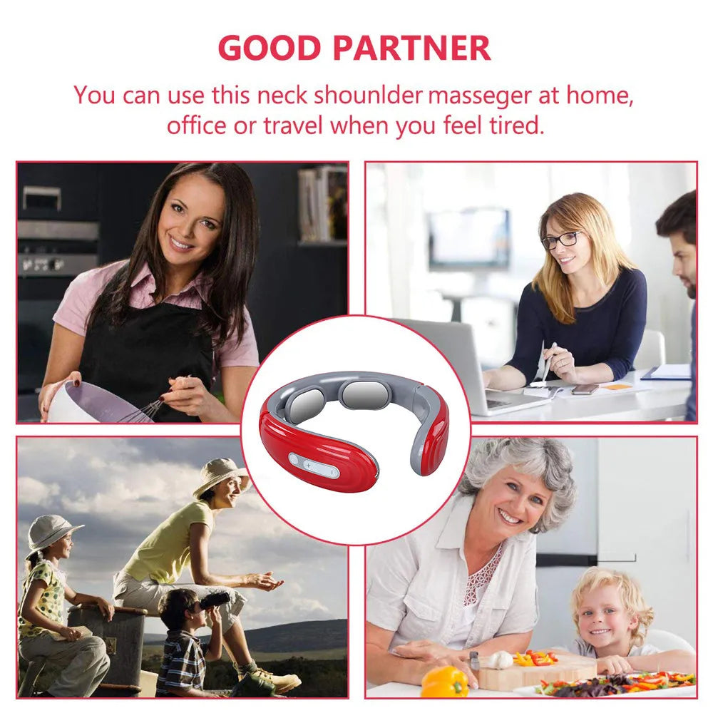 ZenVibe™ PulseRelief Pro Neck Massager