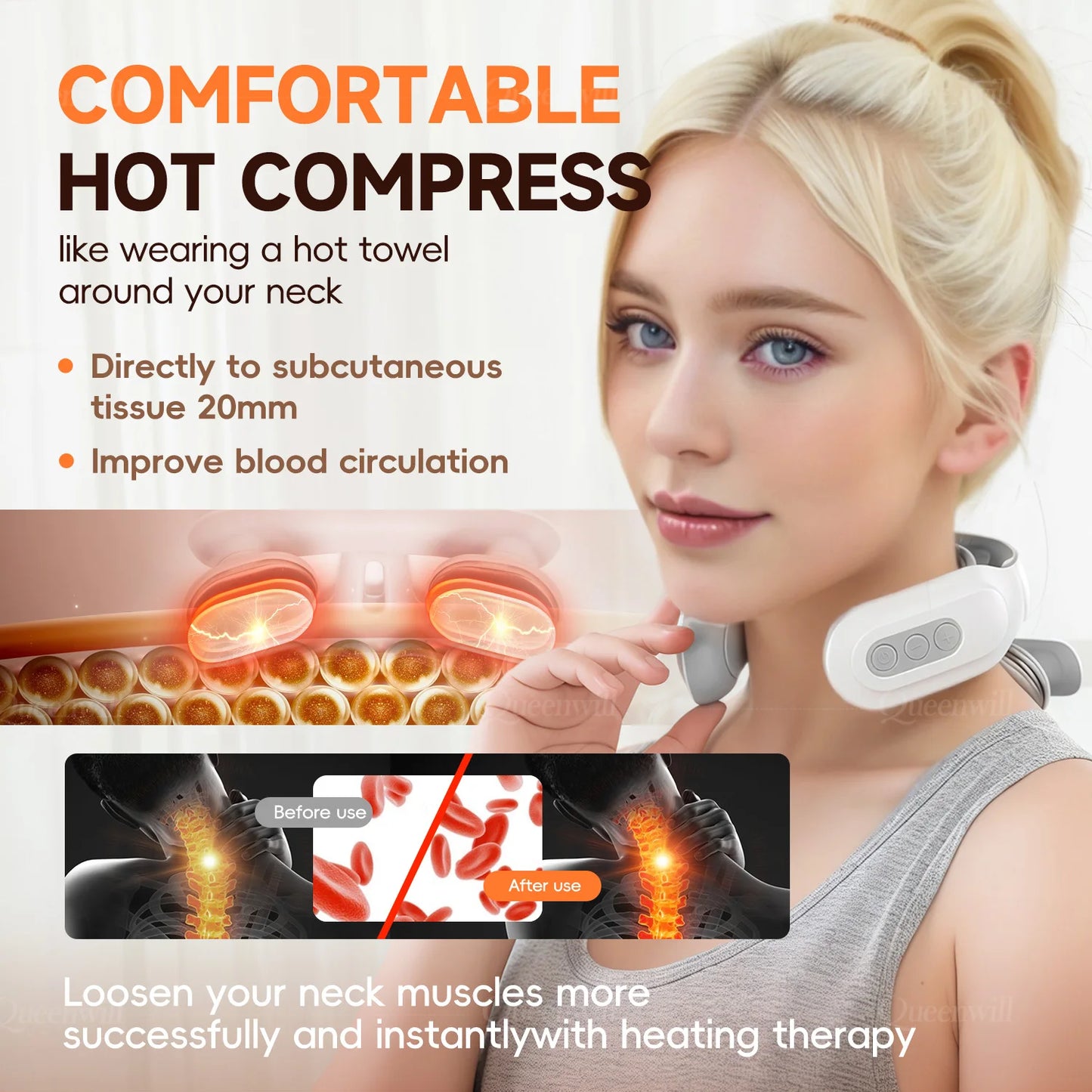 ZenVibe™ RelaxPro 4D Neck Massager