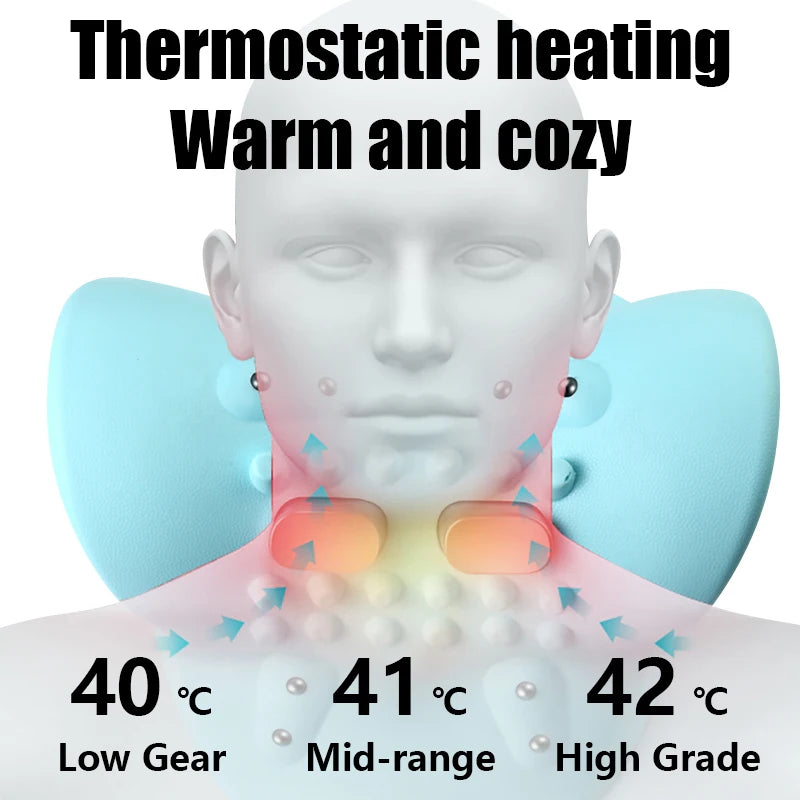 ZenVibe™ CerviStretch Pro Neck Massager